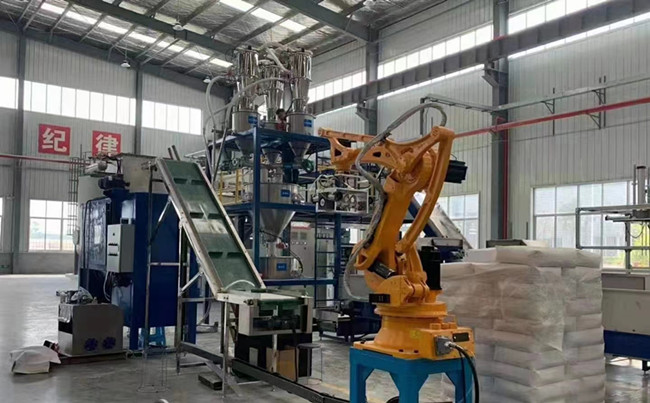 浙江海鹽某企全自動投料配料系統